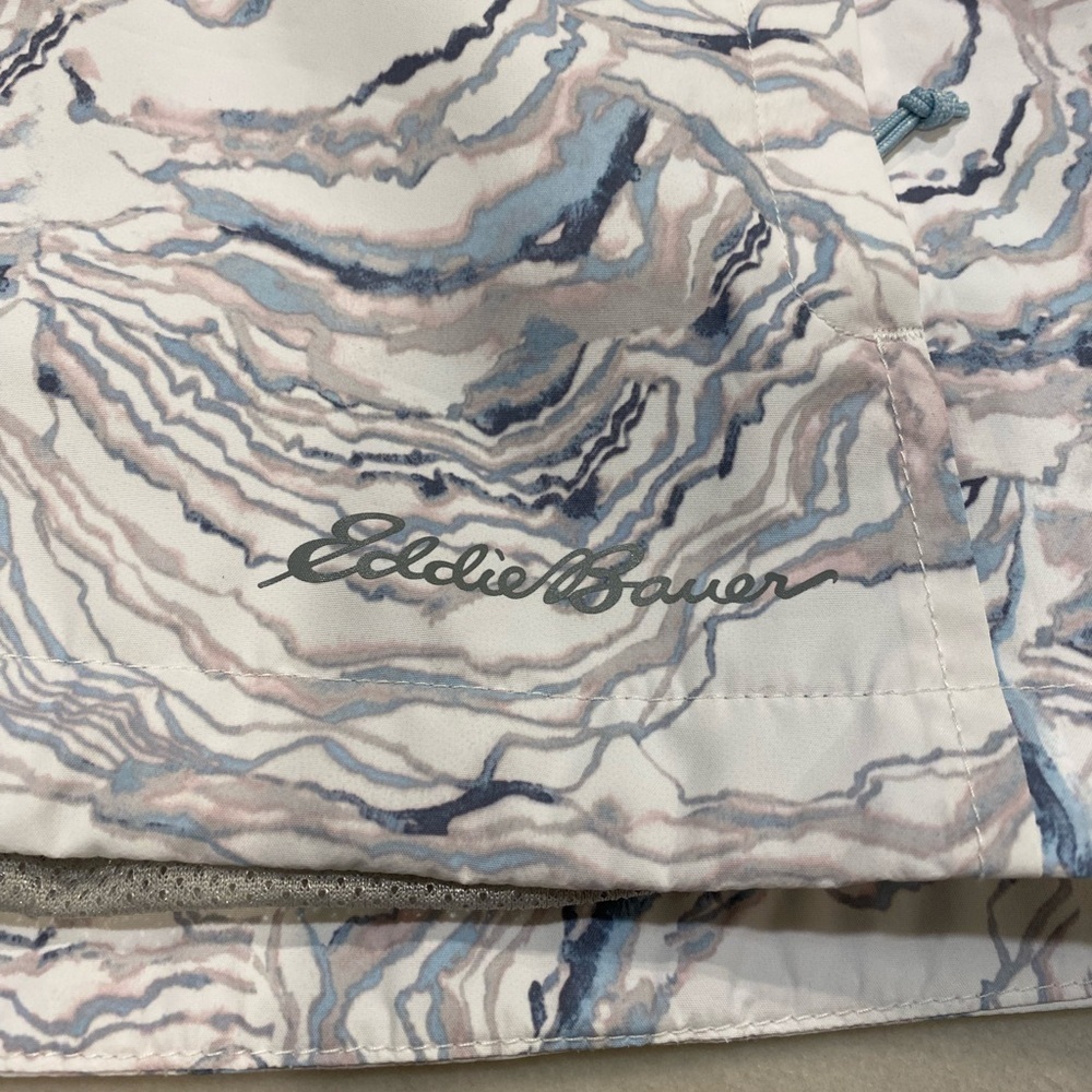 Eddie Bauer Jacket size Medium White Multicolor WeatherEdge - Picture 8 of 16